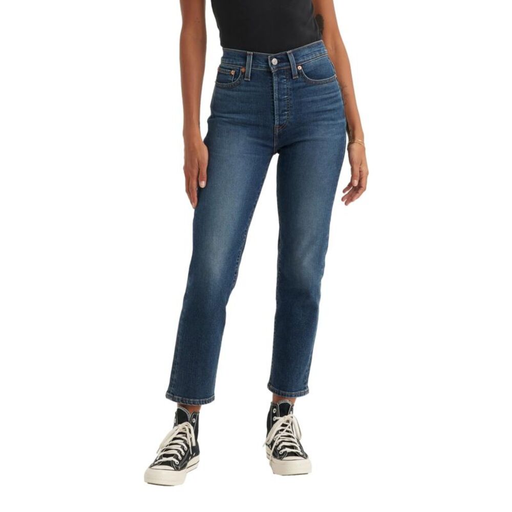 Open Box - Levi's -  Women's High-Rise Wedgie Straight Cropped J Indigo